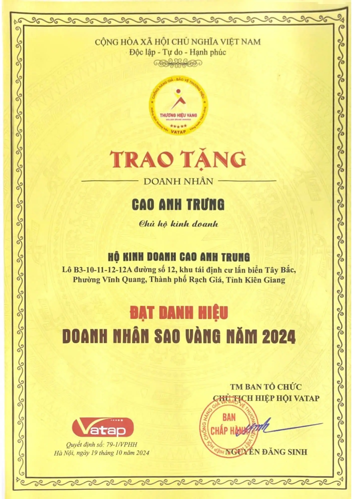 SAO-VANG